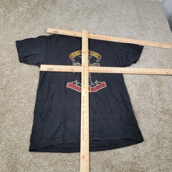 Guns N Roses Appetite For Destruction Graphic T Shirt Men's Rock Band Sz Medium - Picture 3 of 4